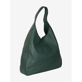 Prada-green leather 2015 Tote bag-Green