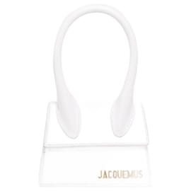 Jacquemus-Jacquemus White Chiquito leather cross-body bag - size-White