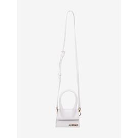 Jacquemus-Jacquemus White Chiquito leather cross-body bag - size-White