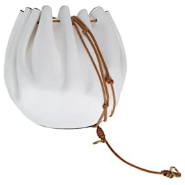 Ulla Johnson-White Paloma Ruched pouchette-White