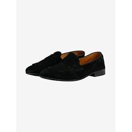 Autre Marque-Black suede loafers - size EU 37.5-Black