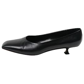 The row-Black square-toe heeled shoes - size EU 40.5-Black