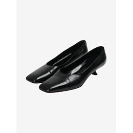 The row-Black square-toe heeled shoes - size EU 40.5-Black
