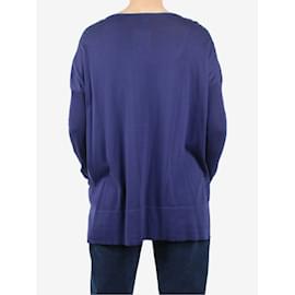 Autre Marque-Blauer Pullover - Größe S-Blau