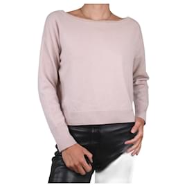Autre Marque-Pink cashmere sweater - size S-Pink