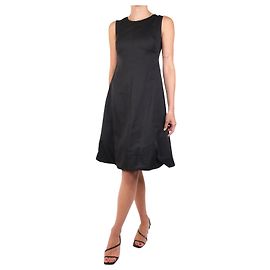Bottega Veneta Schwarzes Puffrockkleid – Größe IT 40 Schwarz