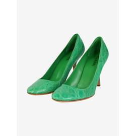 Prada-Zapatos de salón verdes - talla UE 38.5-Otro