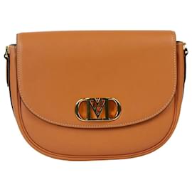 MCM-Brown Mode Travia small cross-body bag with gold hardware-Brown