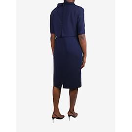 Autre Marque-Marineblaues formelles Kleid – Größe UK 14-Marineblau