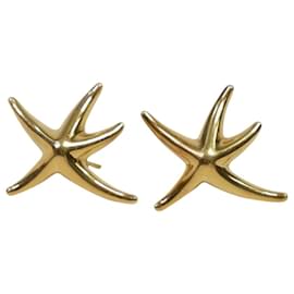 Tiffany & Co-gold starfish earrings-Other