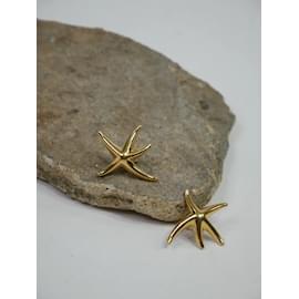 Tiffany & Co-brincos de estrela do mar de ouro-Outro