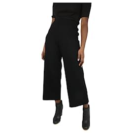 Vince-Pantalón canalé elástico negro - talla XS-Otro