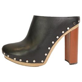 Proenza Schouler Black studded clog heels - size EU 37 Other
