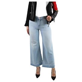 7 For All Mankind Calça jeans azul desfiada - tamanho W28 Azul