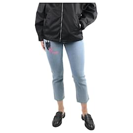 Fendi-Fendi Blue 'Karl Loves Fendi' jeans - size IT 40-Blue
