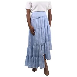 3.1 Phillip Lim Blue gingham seersucker skirt - size US 2 Blue