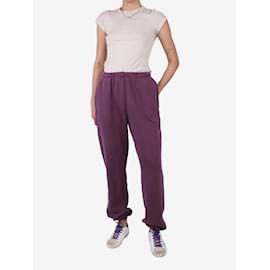 Autre Marque-Purple sweatpants - size S-Purple