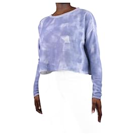 Autre Marque-Blauer, kurz geschnittener Pullover – Einheitsgröße-Blau