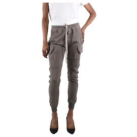 Rick Owens Armeegrüne Cargo-Jogginghose mit Bündchen – Größe IT 40 Grün