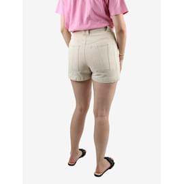 Isabel Marant Etoile-Cream denim shorts - size FR 36-Cream