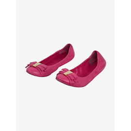 Louis Vuitton-Pink ballet flats - size EU 38-Pink