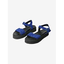 Weekend Max Mara-Blue flat sandals - size EU 40-Blue