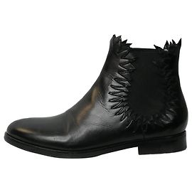 Alaïa Black leather chelsea boots - size EU 40.5 Black