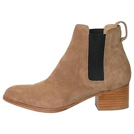 Rag & Bone Bottines en daim neutre - taille EU 41 Autre