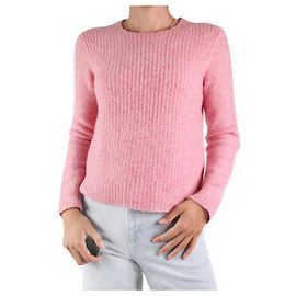 Rag & Bone Rosafarbener gerippter Wollpullover – Größe XS Pink