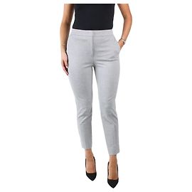 Max Mara Graue, maßgeschneiderte Hose – Größe UK 10 Grau