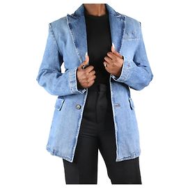 Loewe Blaue Jeansjacke – Größe FR 44 Blau