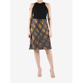 Proenza Schouler-Multicoloured check patterned skirt - size US 6-Multiple colors