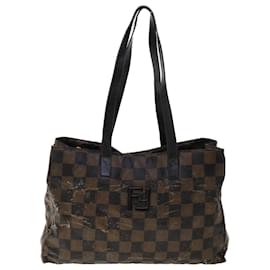 Fendi-FENDI Pecan Canvas Hand Bag Shoulder Bag Nylon 4Set Brown Black Auth bs6444-Brown,Black