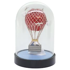 Louis Vuitton-LOUIS VUITTON Snow Globe Balloon Solo VIP Clear Red LV Auth 22321alla-Rosso,Altro