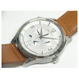 Jaeger Lecoultre-JAEGER LECOULTRE Master Control Geographic Q4128420 Mens-Silvery