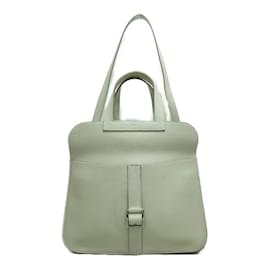 Hermès-Clemence Halzan 31-White