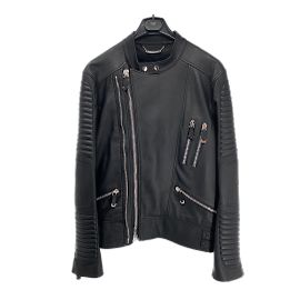 PHILIPP PLEIN Giubbotti T.Internazionale L Pelli esotiche Nero