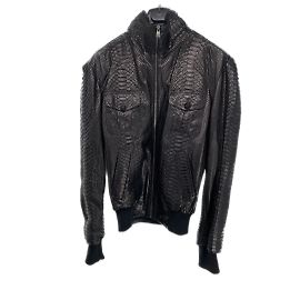JITROIS  Jackets T.fr 50 Exotic leathers Black