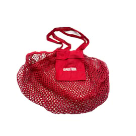 Jean Paul Gaultier-JEAN PAUL GAULTIER  Handbags T.  cotton-Red
