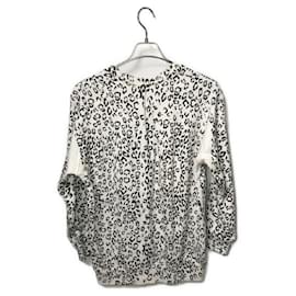 Balmain-****Sweat-shirt imprimé léopard BALMAIN-Noir,Blanc