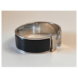 Hermès-Hermes Clic Clac H-Armband-Schwarz