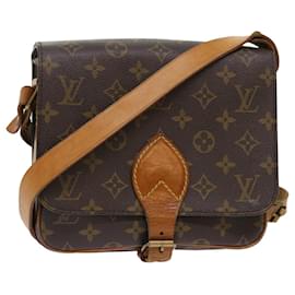 Louis Vuitton-LOUIS VUITTON Monogram Cartouchiere MM Shoulder Bag M51253 LV Auth rd5431-Monogram
