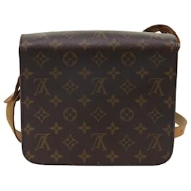 Louis Vuitton-LOUIS VUITTON Monogram Cartouchiere MM Shoulder Bag M51253 LV Auth rd5431-Monogram