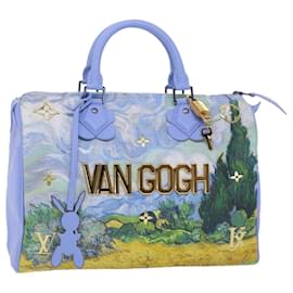 Louis Vuitton-LOUIS VUITTON Masters Collection VAN GOGH Speedy 30 Handtasche M.43314 Auth 47434BEIM-Lavendel