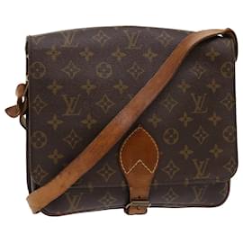 Louis Vuitton-LOUIS VUITTON Monogram Cartouchiere GM Shoulder Bag M51252 LV Auth rd5474-Monogram