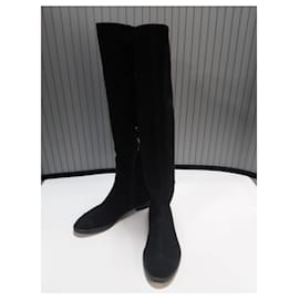 Autre Marque-LORETTI Low Heel Boots, Art.6718-Black