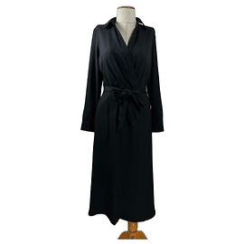 Robe noire Ralph Lauren en polyester Noir