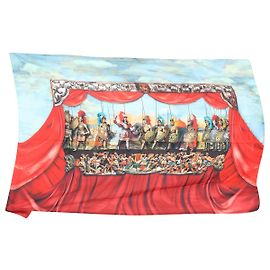 Dolce & Gabbana Lenço estampado Warrior em seda multicolor Outro