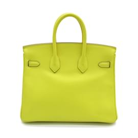 Hermès-Swift Birkin 25-Yellow