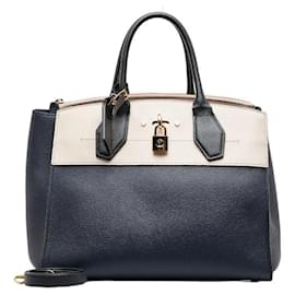 Louis Vuitton Galet Leather City Steamer mm Bag